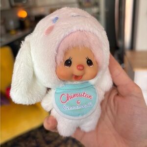 Sanrio Cinnamoroll Plush Bath Buddy - White and Pink